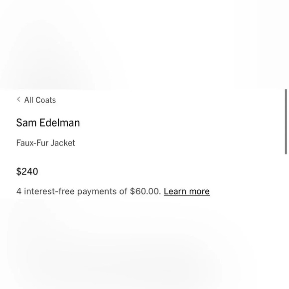 SAM EDELMAN | Faux-Fur Jacket size medium - Picture 13 of 15